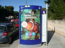 16.01.11,Haltestelle der emt an der Playa de Palma/Mallorca.