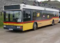 Neoplan N4016 NF als Shuttelbus beim 24h Rennen auf dem Nrburgring. Aufgenommen am 16.05.2010