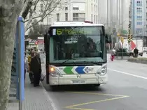 18.01.11,IVECO-Irisbus Citelis mit Gasantrieb als emt Nr.530 in Palma de Mallorca.