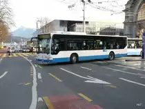 VBL - Mercedes Citaro  Nr.69  LU 15095 unterwegs auf der Linie 14 in Luzern am 08.01.2011
