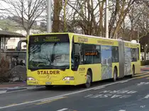 VBL - Mercedes Citaro  Nr.143  LU 199443 unterwegs auf der Linie 24 in Luzern am 08.01.2011
