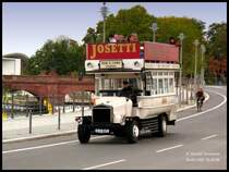 Historischer Doppelstockbus fr Stadtrundfahrten am Berliner Hbf, 31.10.06.
