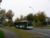 Hier der MB Citaro Nr. 64 auf der - f�r den Marathon eingerichteten - Shuttlelinie in Richtung Luzernerhof.