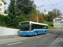 Der MB O405N1 Nr. 556 (Bj. 1993!) w�hrend des Marathons an der Station Wartegg.