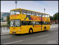 MAN Bssing Doppelstockbus fr Stadtrundfahrten am Berliner Hbf, 31.10.06.