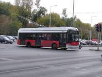 Zum verwechseln �hnlich. Das hier ist ein Ganz-Skoda Bus. Kein Solaris Bus. Aufgenommen am 21.10.2007