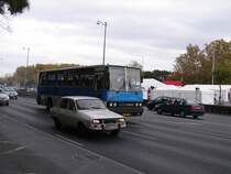 Ikarus 256 in Buapest/Ungarn. Aufgenommen am 21.10.2007
