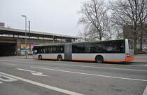 MAN Liony City, der stra am 31.01.2011 in Hannover.