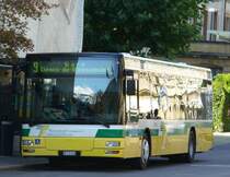 TN - MAN Bus 206 / NE 114206 bei der Haltestelle Place Pury am 19.09.2007