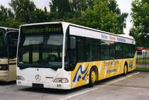 Mercedes O530 Citaro, aufgenommen im September 2001 im GWZ der Evobus NL in Dortmund.