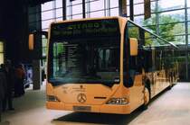 Mercedes O530 Citaro L, aufgenommen auf der IAA 1998 in Hannover.