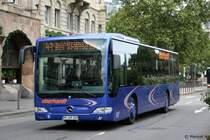 Eberhardt Reisen (PF ER 107) aufgenommen am HBF Pforzheim, 17.8.2010.