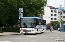 Eberhardt Reisen (PF ER 128).
Aufgenommen am HBF Pforzheim, 17.8.2010.