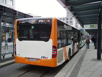 Ein RNV Mercedes Benz Citaro K in Mannheim Hbf am 05.02.11