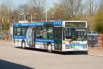 W�hrend einer Fahrerpause stand am 23. April 2008 der Fl-B 306 und wartet auf die Weiterfahrt.