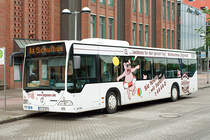 Auf dem ZOB in Flensburg stand am 3. Juli 2007 der FL-B 319 und wartet auf die n�chste Fahrt.