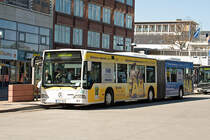 Auf dem ZOB in Flensbuurg stand am 23. April 2008 der FL-I 304 von Aktiv-Bus zur Abfahrt auf der Linie 3 nach Solit�de.