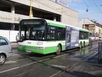 Ein Solaris Urbino in der Innenstadt von Kosice/Kaschau. Aufgenommen am 24.10.2007