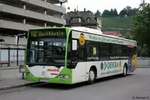 Schlienz (ES N 231).
Der Bus wirbt f�r die Dekra.
Aufgenommen am Bahnhof Esslingen, 17.8.2010.