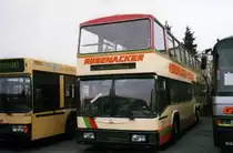 Neoplan N426/3, aufgenommen im M�rz 1997 im GWZ der Neoplan NL Rhein Ruhr in Oberhausen.