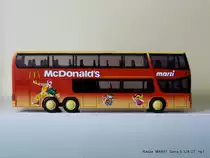 Rietze Modell eines Setra S 328 DT Reisecar