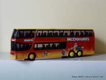 Rietze Modell eines Setra S 328 DT Reisecar