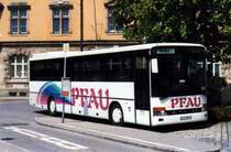 Setra S315 H, aufgenommen im August 1996in Lindau am Hauptbahnhof.