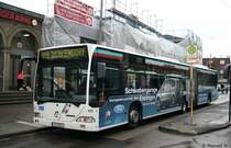 SVE 112 (ES 2023) wirbt fr die Ford Schwabengarage Esslingen.
Aufgenommen am Bahnhof Esslingen, 17.8.2010.