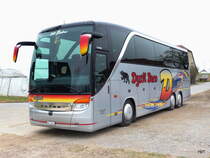 Dysli Bern  Setra S 415 HDH  BE 10444 in Mur am 30.01.2011