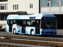 AAR - Volvo Nr. ??  AG 374177 unterwegs auf der Linie 4 beim Bahnhof Suhr am 05.02.2011