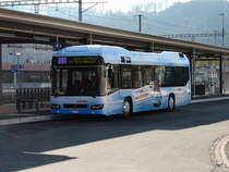 AAR - Volvo Nr. ?? AG 374177 unterwegs auf der Linie 4 bei der Haltestelle vor dem Bahnhof Suhr am 05.02.2011


