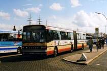 Setra SG219 SL, aufgenommen im August 1999 an der alten Liebe in Cuxhafen.