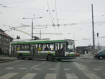 Mal aus dem Auto  geknipst .Skoda 14Tr in Plzen 30.01.2011.