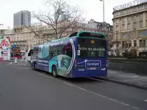 Ein Volvo 7700 von Arriva Sippel in Frankfurt am Main Hbf am 13.02.11