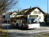 AAR - MAN Nr.150 AG 7750 unterwegs auf der Linie 4 in Suhr am 05.02.2011

