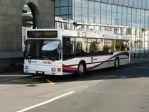 AAR - MAN Nr.154  AG 18854 unterwegs auf der Linie 7 in Aarau am 05.02.2011

