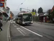 Ein SWEG Citaro Linie 746 Sch�lerverkehr in Neckargem�nd am 18.02.11