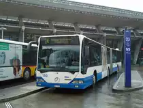 VBL Luzern Nr. 150/LU 15'502 Mercedes Citaro (ex Heggli, Kriens Nr. 712) am 8. Dezember 2010 Luzern, Bahnhof