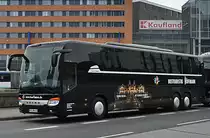 Setra Reisebus am ZOB/Hannover in Hannover am 16.02.2011. Der Bus ist  von Reiseveranstallter Bustourisrik H�ffmann.