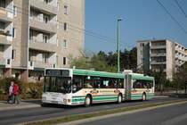 MAN NGE 152 - Obus 032 der BBG am 04.10.2010 auf der Linie 862 im Brandenburgischen Viertel.