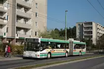 MAN NGE 152 - Obus 032 der BBG am 04.10.2010 auf der Linie 862 im Brandenburgischen Viertel.