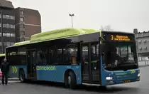 Connexxion (MAN) 3647 mit linie 3 nach Heemstede in BusBahnHof Haarlem am 19.02 2011.