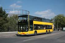 MAN Lion's City 3502 der BVG in Berlin am 11.09.2010.