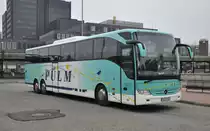 Mercedes O 580 von Pl�m Reisen aus Seesen/Harz am 17.02.2011 am ZOB/Hannover.