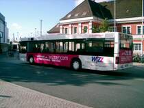 Wagen 39 der Verkehrsgesellschaft Breitenbach hier am Hammer Hbf.