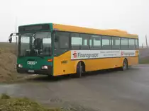 Dieser O407 der  RBS  wartete am 10.02.2010 am Bahnhof in Bitzfeld auf seine n�chste Fahr nach Bretzfeld. 