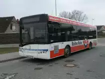 SOLARIS am 17.Februar 2011 am Busbahnhof in Bergen/R�gen.
