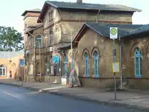 Bushaltestelle  Bahnhof  in Bergen/R�gen am 13.August 2009