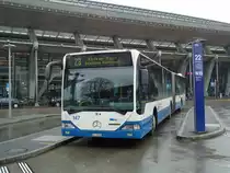 VBL Luzern Nr. 147/LU 15'079 Mercedes Citaro (ex Heggli, Kriens Nr. 709) am 8. Dezember 2010 Luzern, Bahnhof