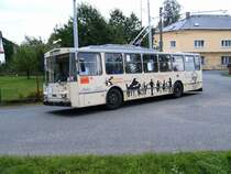 Skoda 14Tr 11/6 #46 noch im Betrieb - Linie 6 in Klimentov (Klemensdorf) 27. 8. 2004